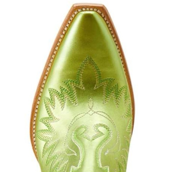 Ariat Womens Electric Green Dixon Western Boots/Booties | NEW/NEW in BOX!!🤠💚🤠 - Picture 6 of 8